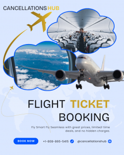 Flight Booking Services with CancellationsHub- Your Journey begins with us
