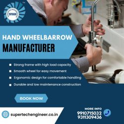 Hand Wheelbarrow Manufacturer: Strong & Easy Material Handling