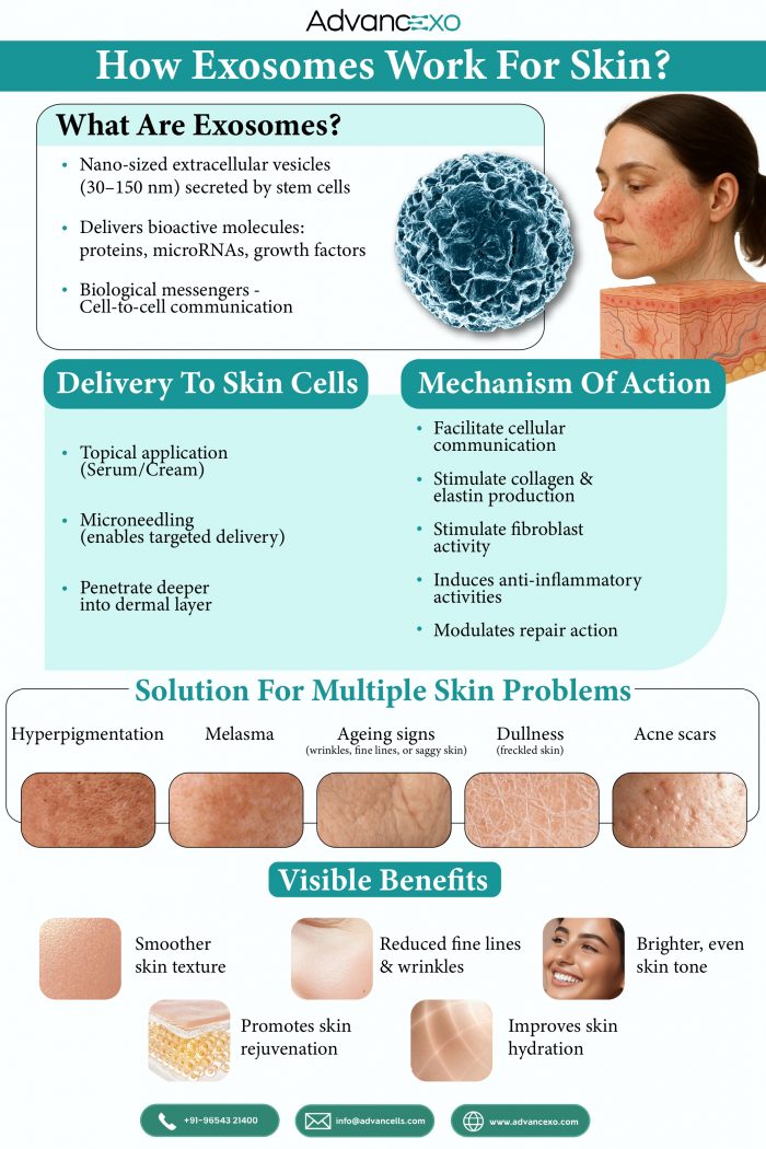 How Exosomes work for Skin