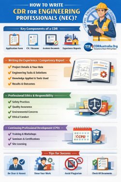 How to write CDR for Engineering Professional (NEC)?