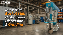 Industrial Basket Mill, High Speed Dispersion and Grinding