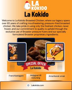 Snabbmat med Autentisk Amerikansk Smak hos La Kokido