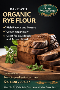 Organic Rye Flour for Sourdough & Artisan Bread | Basic Ingredients