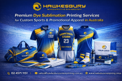 Premium Dye Sublimation Printing Services for Custom Sportswear & Promotional Apparel in Aus ...