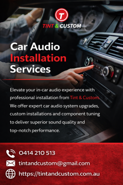 Professional Car Audio Installation Services for Premium In-Car Sound Performance – Tint & ...