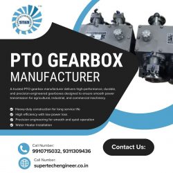 PTO Gearbox Manufacturer: High-Performance Power Transmission Gearboxes