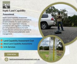 Septic Land Capability Assessment for Safe Onsite Wastewater Systems
