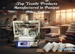 Top Textile Products Manufactured in Panipat, Pillows and Cushions