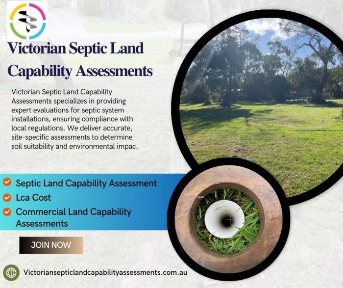 Septic Land Capability Assessments in Victoria – Certified Site Evaluations