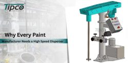 Why Every Paint Manufacturer Needs a High Speed Disperser