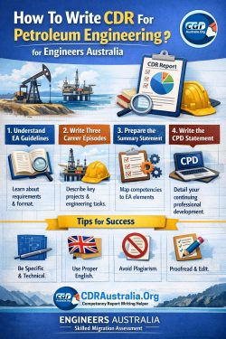 How to write CDR for Petroleum Engineering?