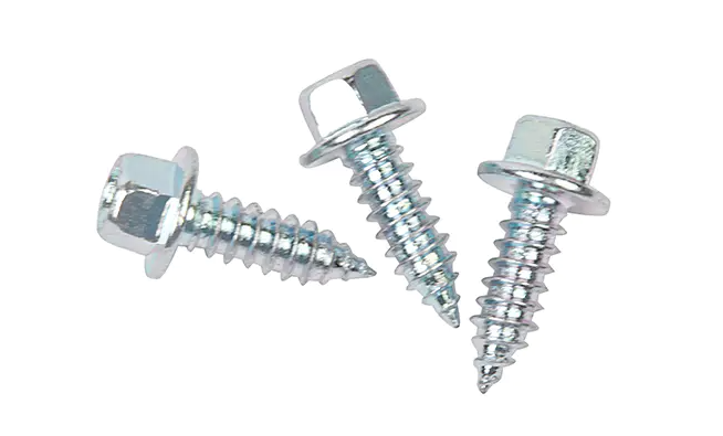 Self tapping metal screws cut threads instantly