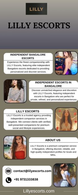 LILLY Escorts – Premium Independent Escorts in Bangalore for Personalized Experiences