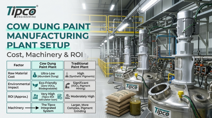 Cow Dung Paint Manufacturing Plant Setup: Cost, Machinery & ROI