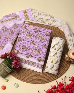 Buy Stylish Cotton Suits for Women with Designer Cotton Dupatta