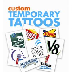Ignite Viral Engagement with Custom Temporary Tattoos at wholesale prices