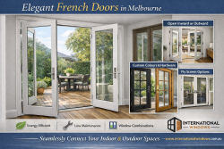 Elegant French Doors in Melbourne | International Windows