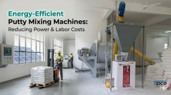 Energy Efficient Putty Mixing Machines, Reducing Power and Labor Costs