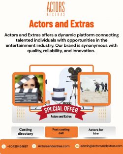 Actor and Extras Directory for Professional Casting and Talent Search