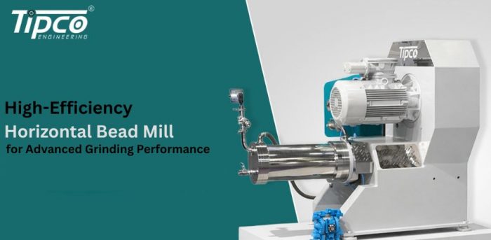High-Efficiency Horizontal Bead Mill for Advanced Grinding Performance
