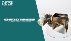 High-Efficiency Ribbon Blender Machine for Uniform Industrial Mixing