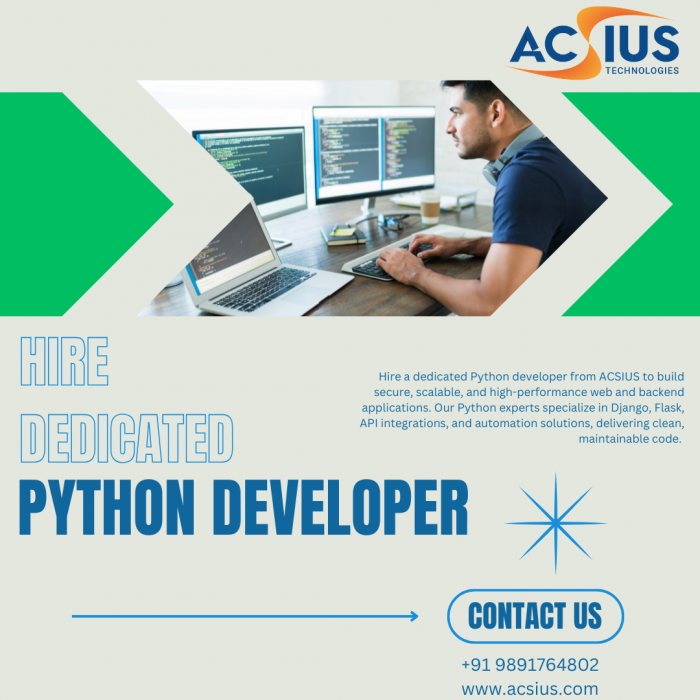 Hire Dedicated Python Developer