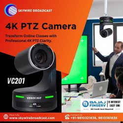 Perfect 4K PTZ Camera for online teaching in India