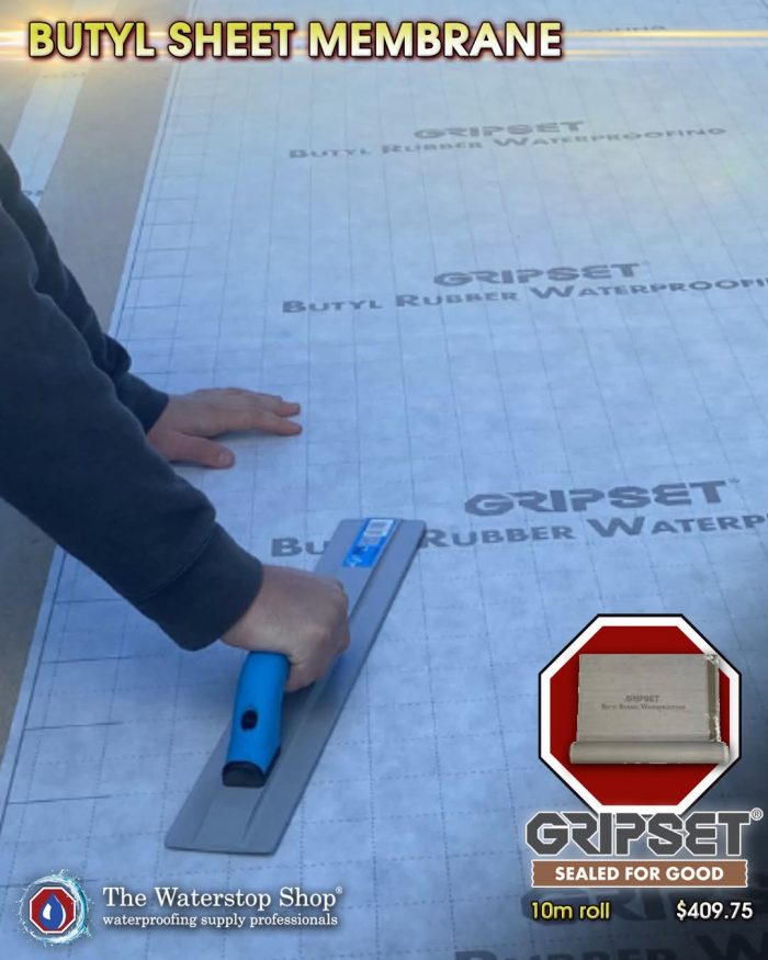 Gripset BRW-PFN Butyl Sheet Membrane Waterproofing System