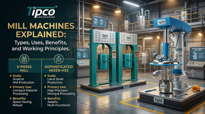 Mill Machines Explained: Types, Uses, Benefits, and Working Principles