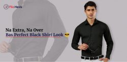Na Extra, Na Over – Bas Perfect Black Shirt Look 😎
