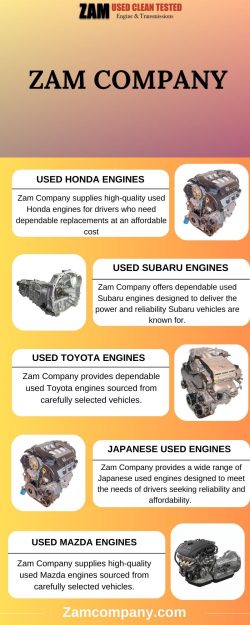 Used Toyota Engines for Sale from Trusted Suppliers
