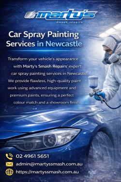 Professional Car Spray Painting Services in Newcastle for a Flawless Finish