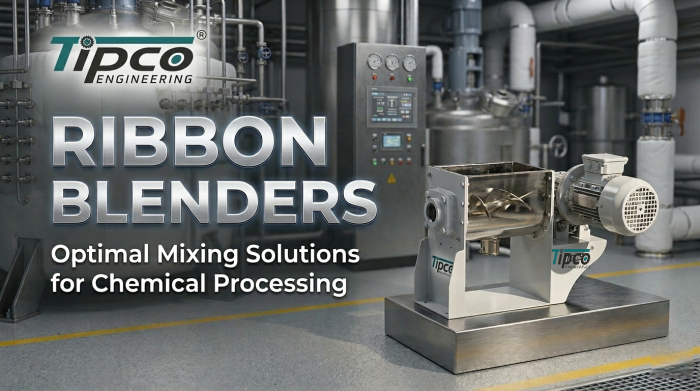 Ribbon Blenders. Optimal Mixing Solutions for Chemical Processing