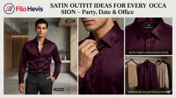 Satin Shirt Outfit Ideas for Every Occasion – Party, Date & Office