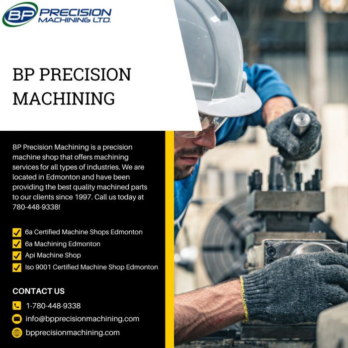 BP Precision Machining Premier CNC Machine Shop Edmonton