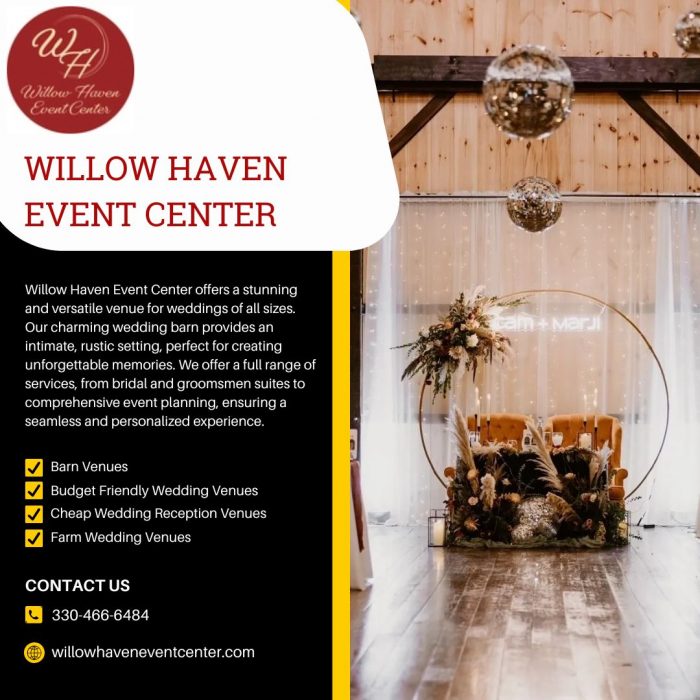 The Barn Wedding Venue with Rustic and Elegant Setting