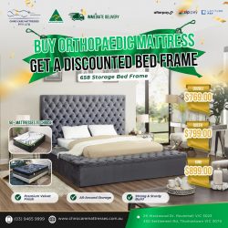 Buy Orthopaedic Mattress & Get Discounted Storage Bed Frame – Chiro Care Mattresses