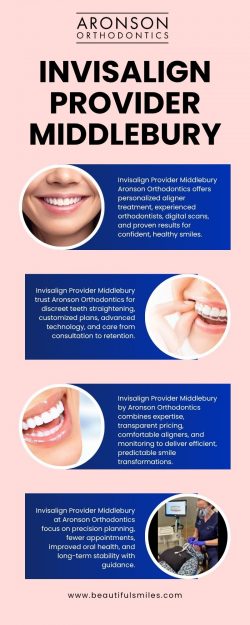 Invisalign Provider Middlebury | Aronson Orthodontics