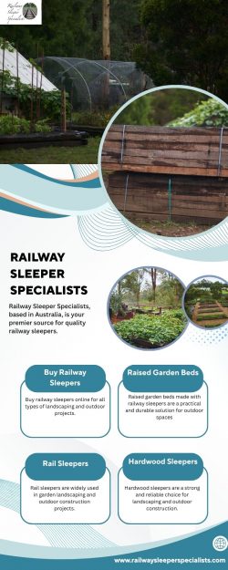 Top Quality Railway Sleepers for Landscaping and Building Use