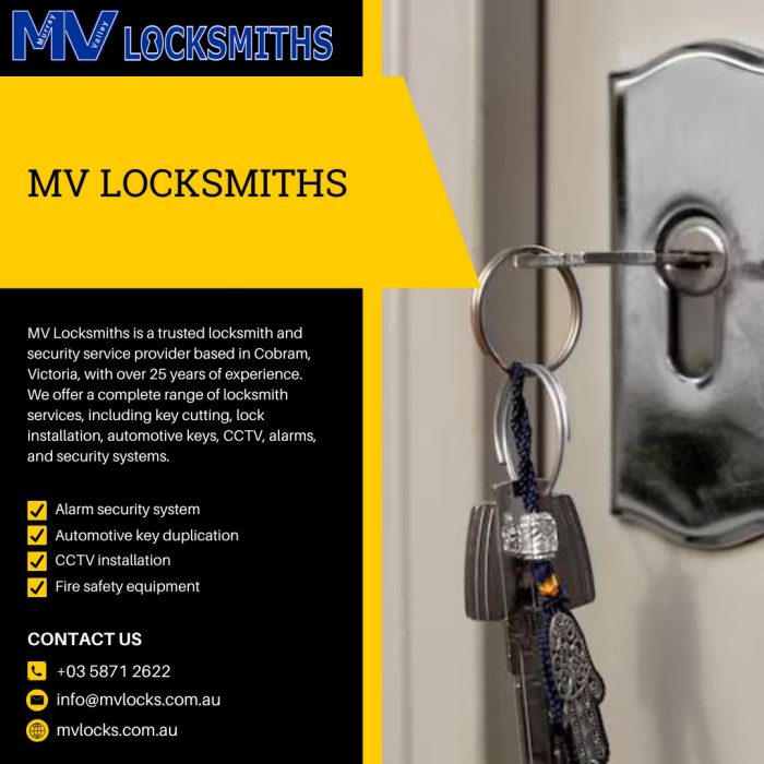 Security System Installation Tailored to Your Property | MV Locksmiths