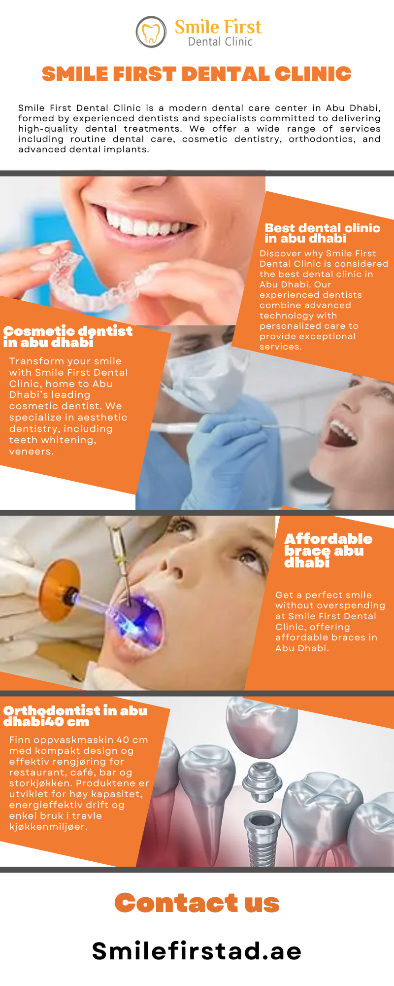 Smile First Dental Clinic Advanced Dental Implants for Strong and Natural Smiles