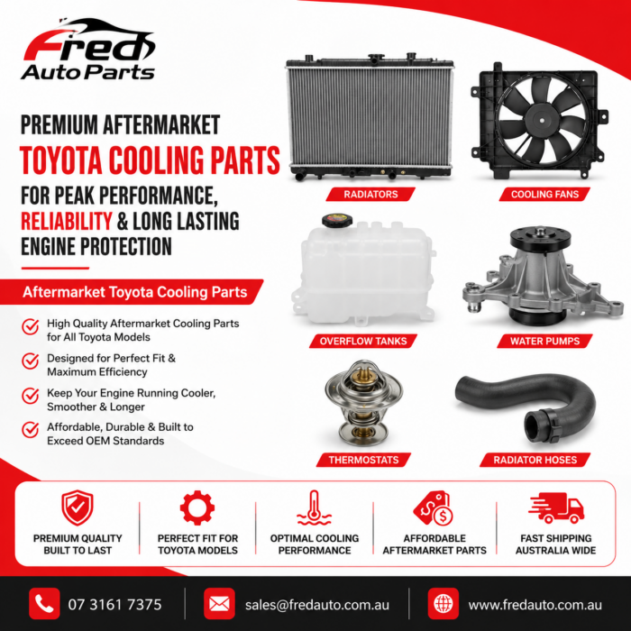 Aftermarket Toyota Cooling Parts for Reliable Engine Performance – Fred Auto Parts