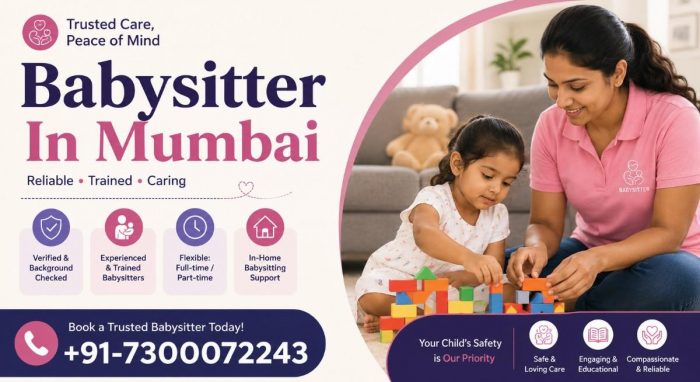 Apply for Babysitter In Mumbai
