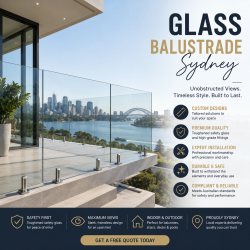 Refined Glass Balustrade Sydney Design and Installation