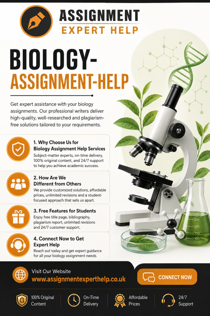 Biology Assignment Help Services for All Academic Levels