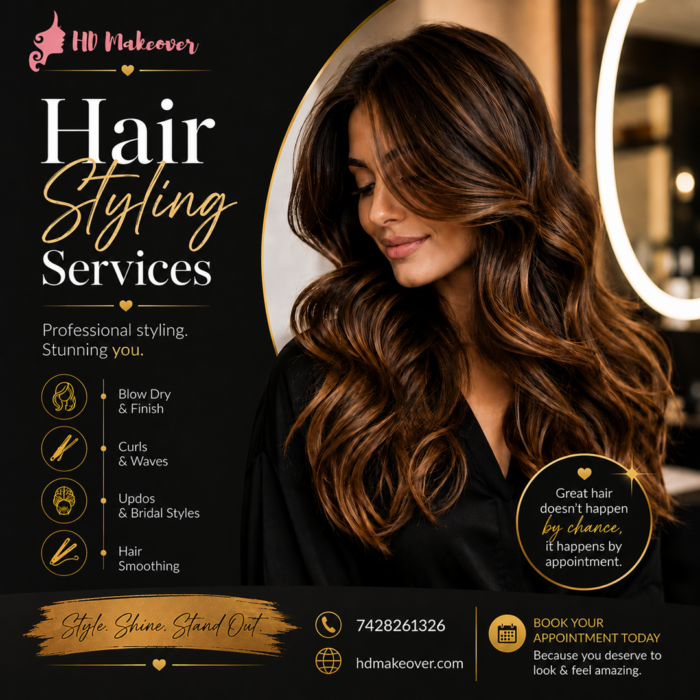 Hair Styling Services – Trendy Looks for Every Occasion