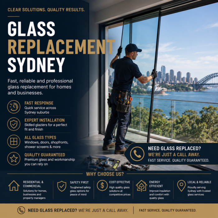 Seamless Glass Replacement Sydney Specialists