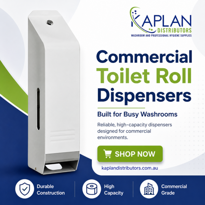 Commercial Toilet Roll Dispenser for Busy Washrooms