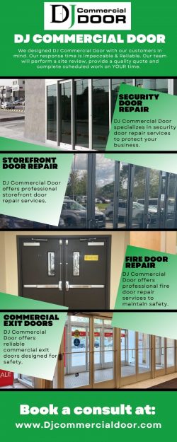Complete Commercial Door Repair Services for Every Business Need