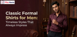 Classic Formal Shirts for Men: Timeless Styles That Always Impress